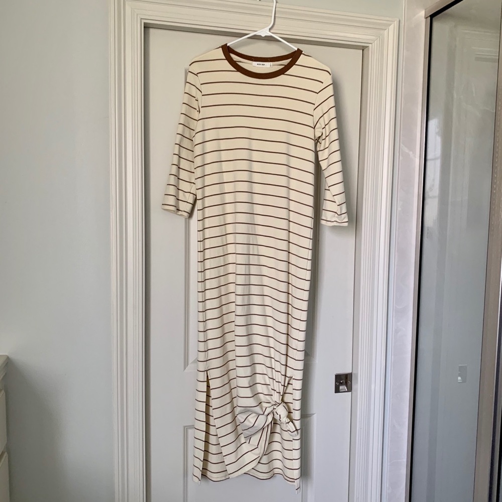 Striped Maxi Dress